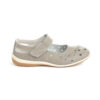 Geena Velcro Pump Grey Style 2621 3825 - View 2 | ChicShoetique