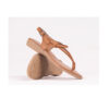 Froggie 10732 3989 Tan Genuine Leather Spaghetti Sandal - View 3 | ChicShoetique