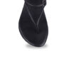 Froggie 10732 3986 Black Genuine Leather Spaghetti Sandal - View 4 | ChicShoetique