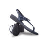 Froggie 10732 3995 Navy Genuine Leather Spaghetti Sandal - View 2 | ChicShoetique