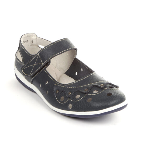 Geena Velcro Pump Navy Style 2621 3828 | ChicShoetique