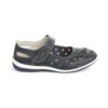 Geena Velcro Pump Navy Style 2621 3828 - View 3 | ChicShoetique