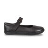 Froggie High-Bar Girls School Shoes Sizes C28 - C35 Brown Style 6607 - View 3 | ChicShoetique