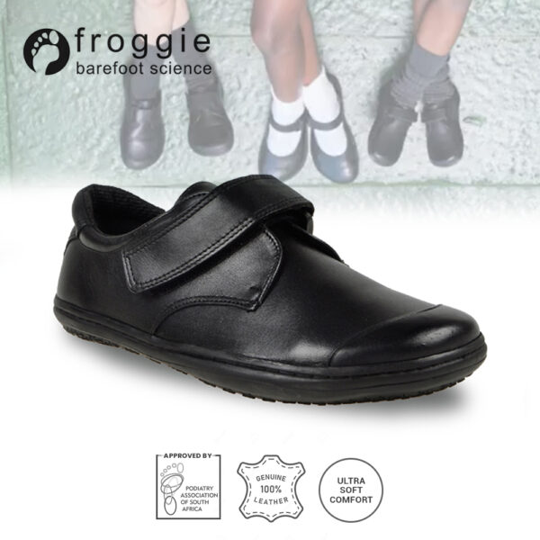 Froggie Velcro Boys School Shoe Sizes 28-33 Style 7813 | ChicShoetique