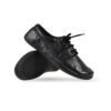Froggie Boys Lace-Up School Shoes Sizes C34 - C38 Black Style 7824 - View 3 | ChicShoetique