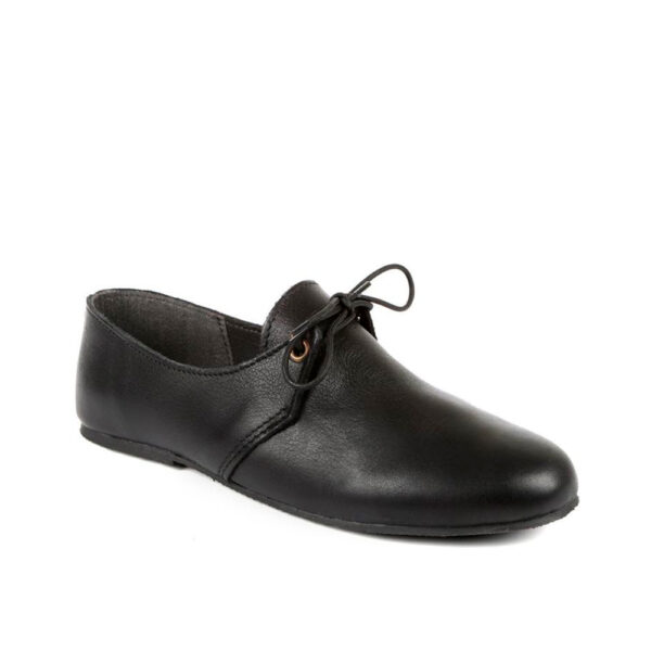 Freestyle Halle Black Leather Lace Up Shoe | ChicShoetique