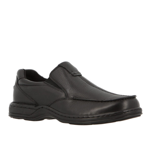 Hush Puppies Sawyer B 1002 Black Mens Shoe | ChicShoetique