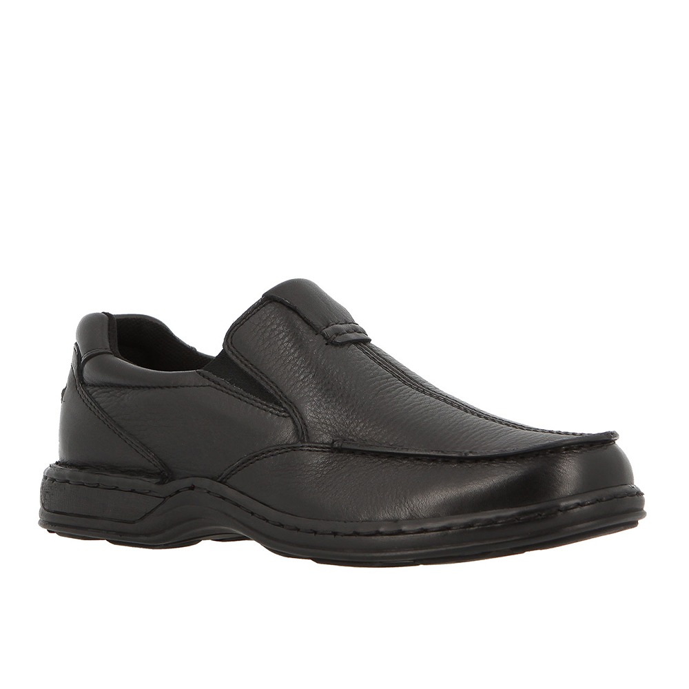 Hush Puppies Sawyer B 1002 Black Mens Shoe | ChicShoetique