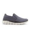 Hush Puppies Equally 1108 Slip On Grey Mens Sneaker | ChicShoetique