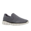 Hush Puppies Equally 1108 Slip On Grey Mens Sneaker - View 2 | ChicShoetique