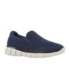 Hush Puppies Equally 1110 Slip On Navy Mens Sneaker - View 2 | ChicShoetique