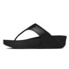 Fitflop Lulu 467 Leather Sandal Black - View 3 | ChicShoetique