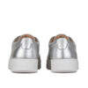 FitFlop Rally Silver Lace Up Sneaker - View 4 | ChicShoetique