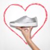 FitFlop Rally Silver Lace Up Sneaker - View 2 | ChicShoetique