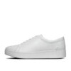 FitFlop Rally White Lace Up Sneaker - View 7 | ChicShoetique