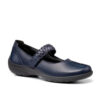 Hotter Shake 2 Navy Flat Pump Shoe | ChicShoetique