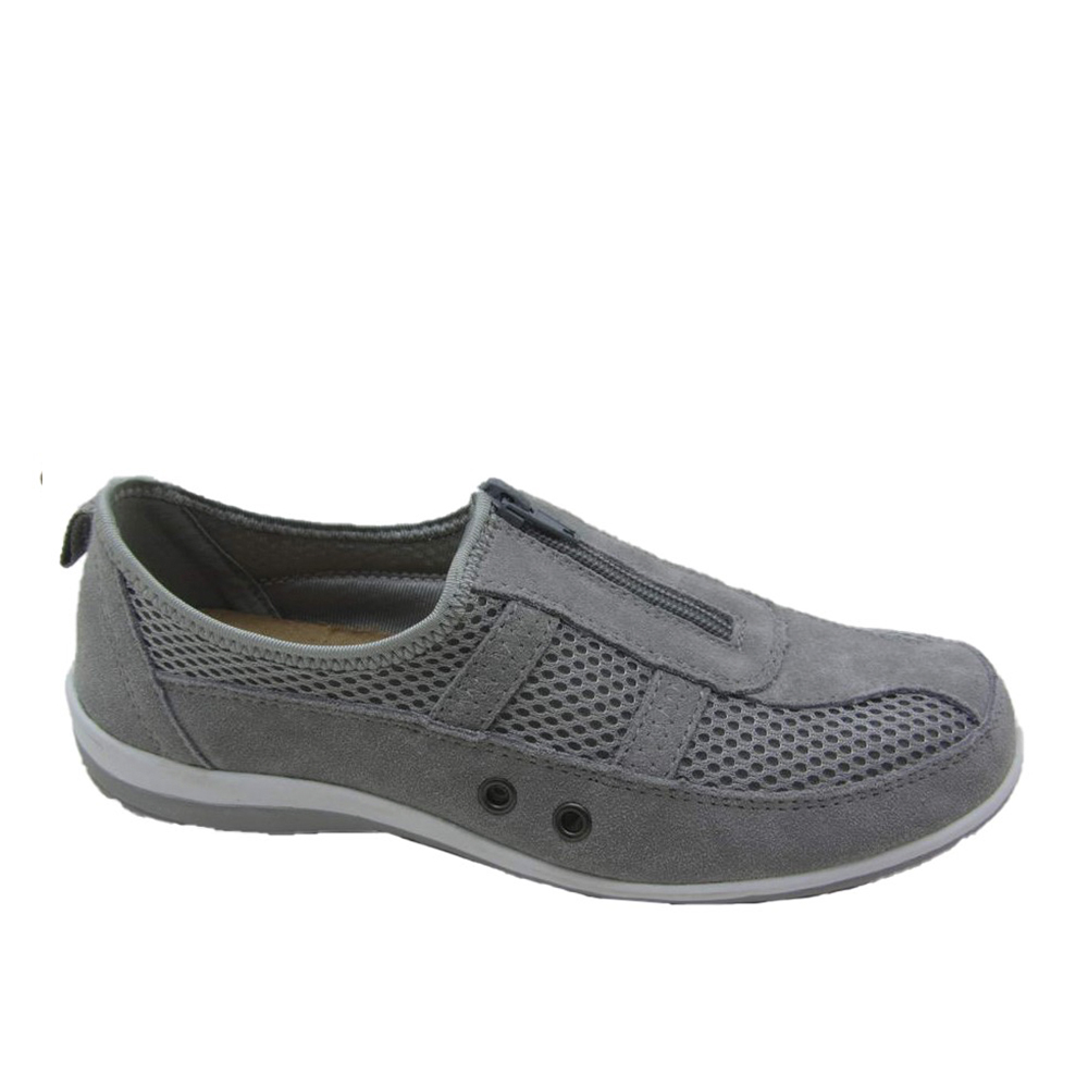 Hush Puppies Soft Style Sonja 3606 Grey Ladies Trainer | ChicShoetique