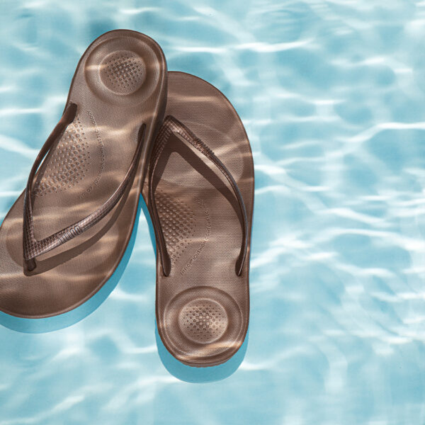 Fitflop IQusion 373 Bronze Sandal | ChicShoetique