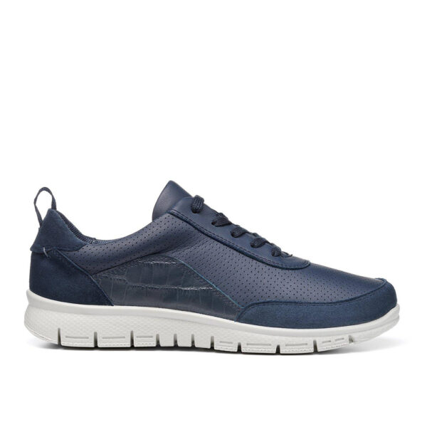 Hotter Gravity 11 3836 Navy Ladies Trainer | ChicShoetique