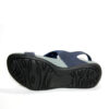 Geena BT81-9 3765 Navy Shimmer Comfort Sandal - View 5 | ChicShoetique