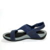 Geena BT81-9 3765 Navy Shimmer Comfort Sandal - View 6 | ChicShoetique