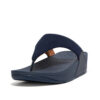 Fitflop Lulu 586 Navy Sandal | ChicShoetique