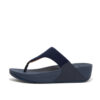 Fitflop Lulu 586 Navy Sandal - View 2 | ChicShoetique