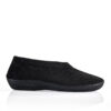 Plumex 2100 322 Black Knitted Comfort Shoe | ChicShoetique