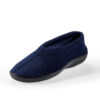 Plumex 2100 323 Navy Knitted Comfort Shoe - View 2 | ChicShoetique