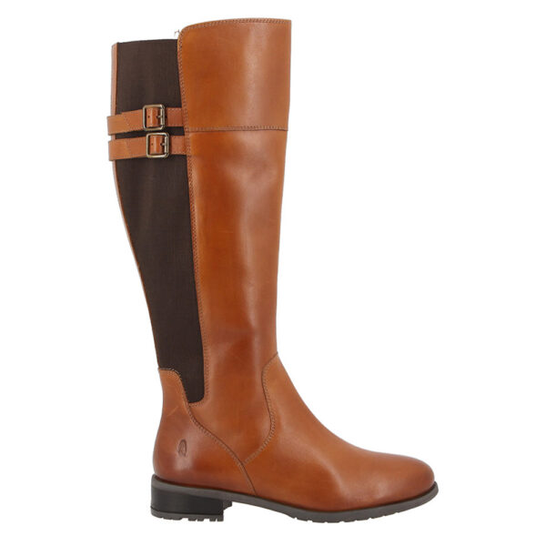 Hush Puppies Arla Genuine Leather Knee-High Boot Tan | ChicShoetique