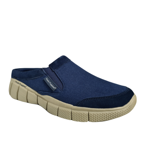 Hush Puppies Equally Slide 1172 Navy - Mens | ChicShoetique
