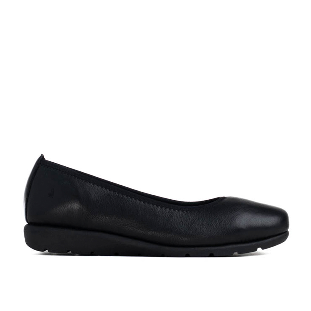 Hush Puppies Momo Genuine Leather Black Pumps 3590 | ChicShoetique