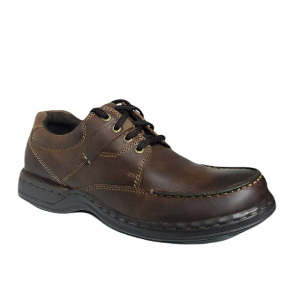 Hush Puppies Randall 11 1004 Chestnut Mens Shoes | ChicShoetique