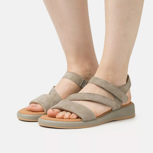 Gabor 22.733.11 3501 Grey Comfort Platform sandals | ChicShoetique