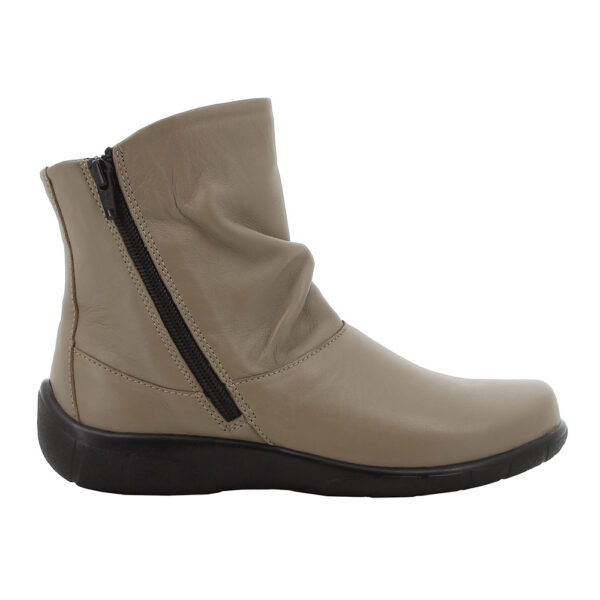 Hush Puppies Sun Genuine Napa Leather Ankle Boot Beige | ChicShoetique