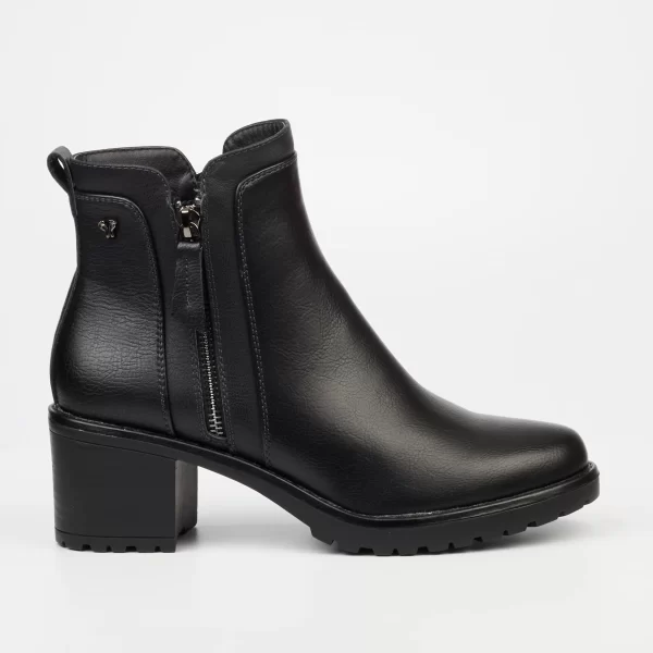 Butterfly Noxer 2 1808 Black Ladies Ankle Boot | ChicShoetique
