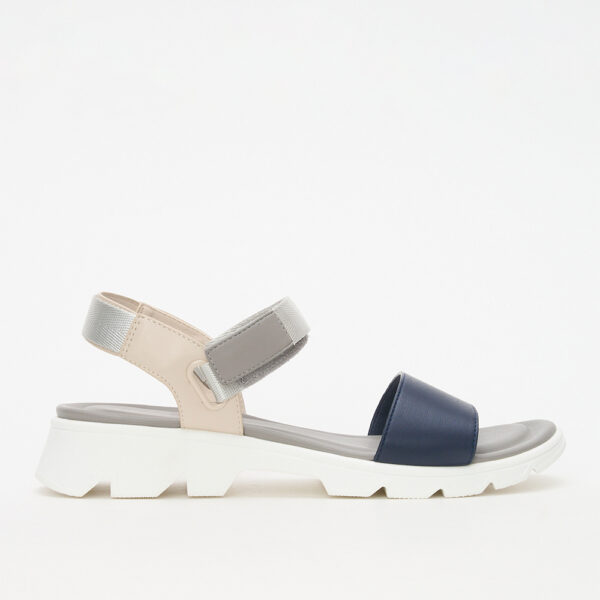 Geena BT415-1 3626 Navy Comfort Sandal | ChicShoetique