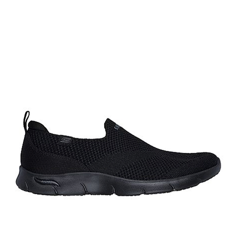 Skechers 104545 3701 Arch Fit Refine Sneaker Black | ChicShoetique