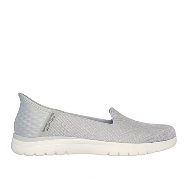 Skechers 138182 3669 On The Go Flex Slip On Grey | ChicShoetique