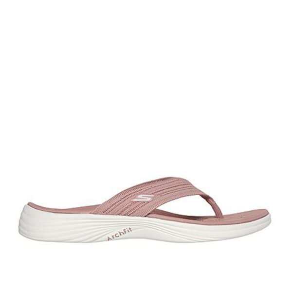 Skechers 141315 3766 Arch Fit Radiance Comfort Sandal Mauve | ChicShoetique