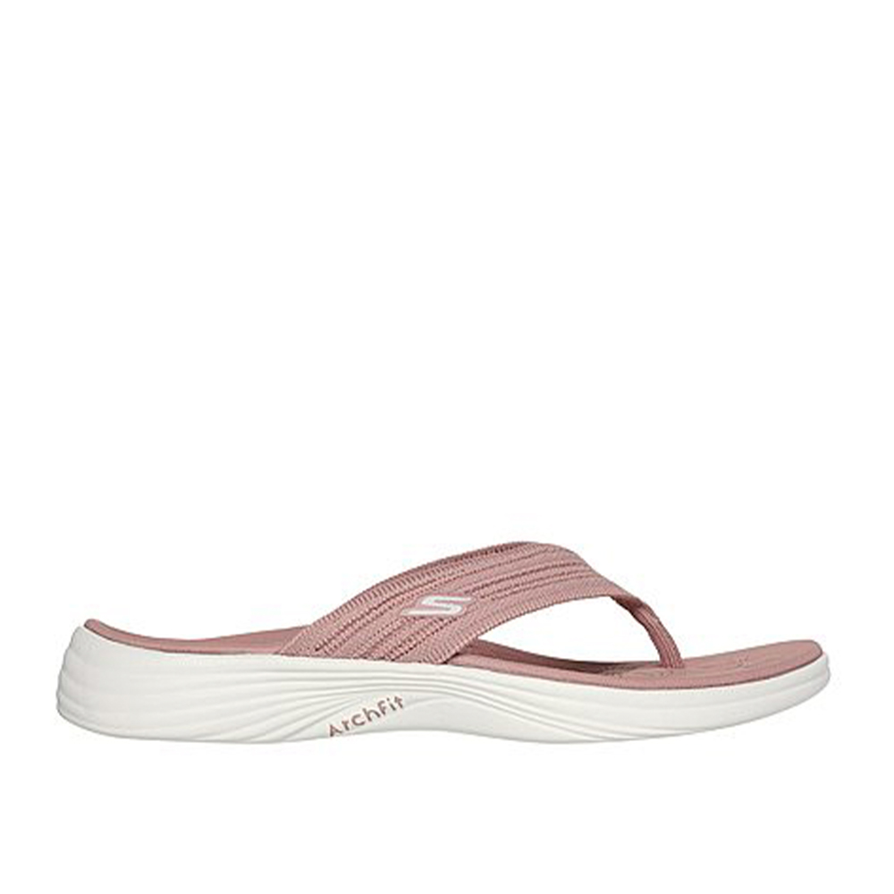 Skechers 141315 3766 Arch Fit Radiance Comfort Sandal Mauve | ChicShoetique