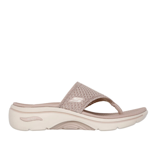 Skechers 140861 3847 Taupe Ladies Sandals | ChicShoetique