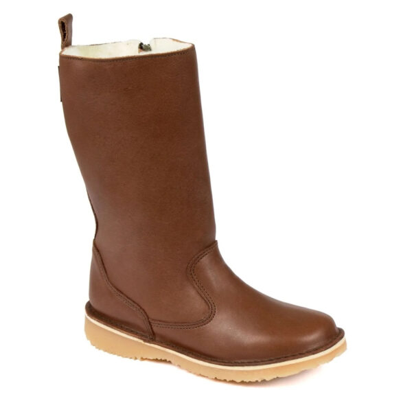 Freestyle Sutherland 902 Tan 100% Wool-Lined Ladies premium leather boot | ChicShoetique