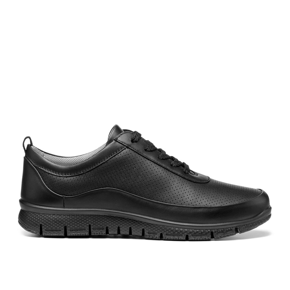 Hotter Gravity 11 3833 Black Ladies Trainer | ChicShoetique