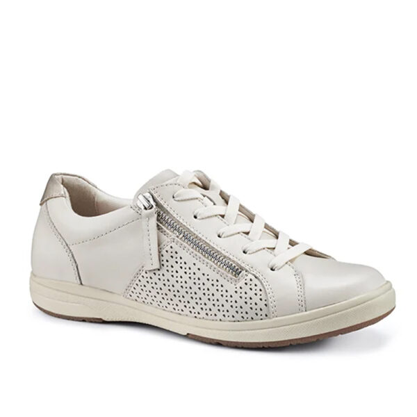 Hotter Swift 3679 Ivory Ladies Sneaker | ChicShoetique