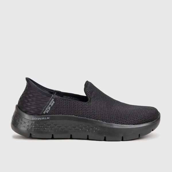Skechers 124963 3946 Black Slip Ins Go Walk Flex | ChicShoetique