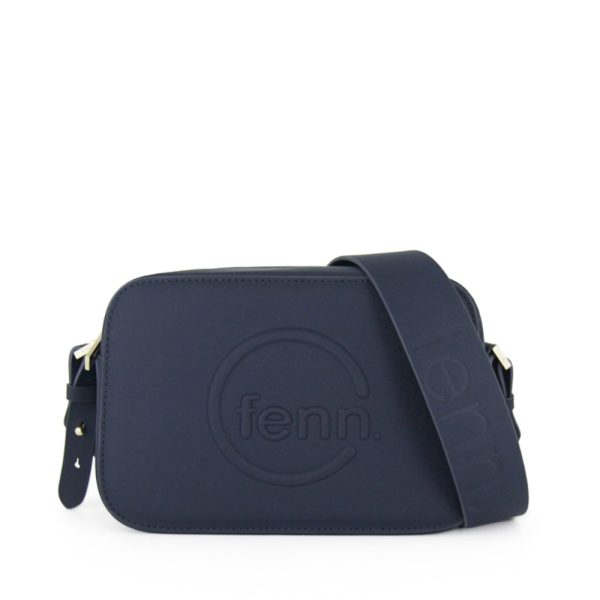 Fenn Hand Bag 441 Navy Crossbody - Gold Zip | ChicShoetique