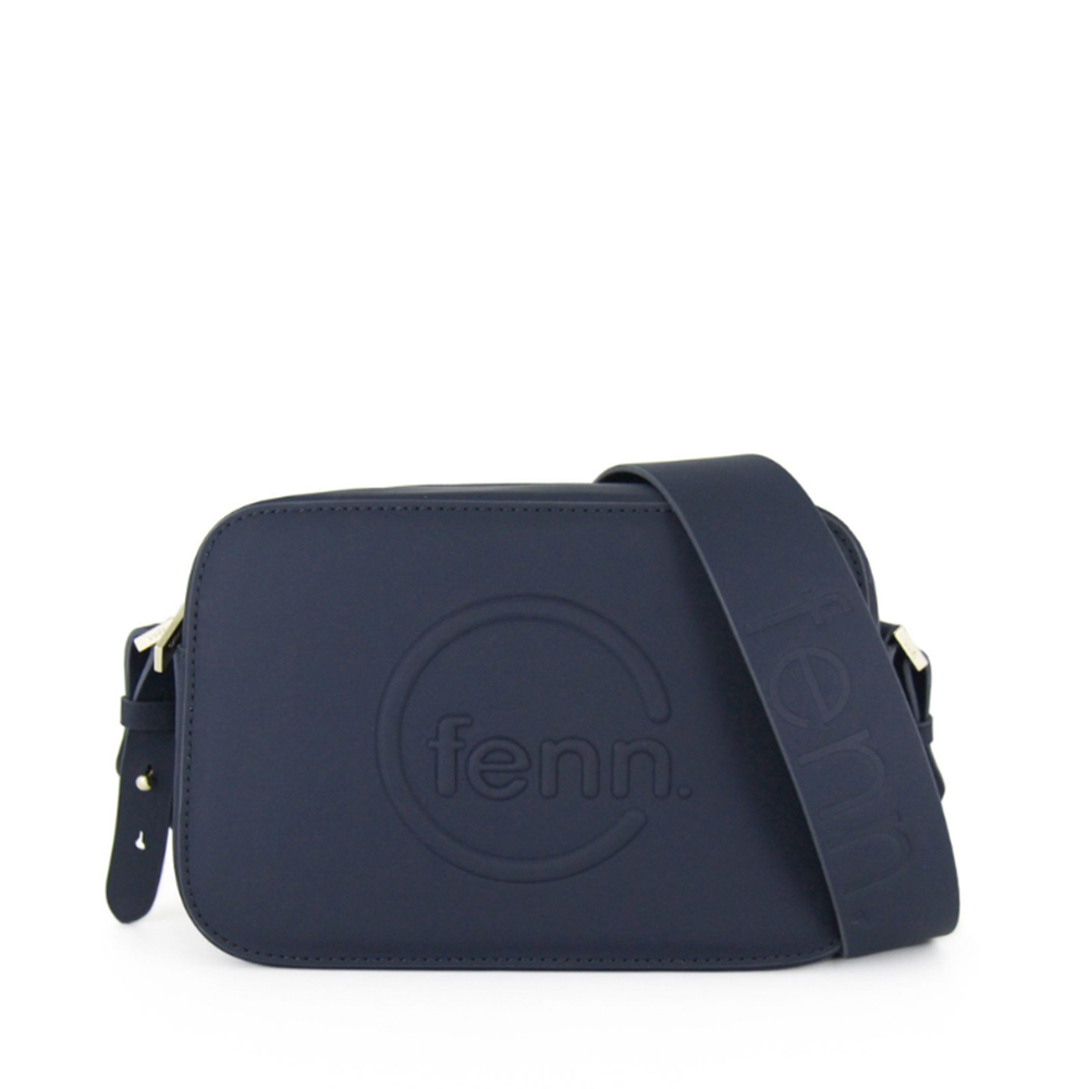 Fenn Hand Bag 441 Navy Crossbody - Gold Zip | ChicShoetique