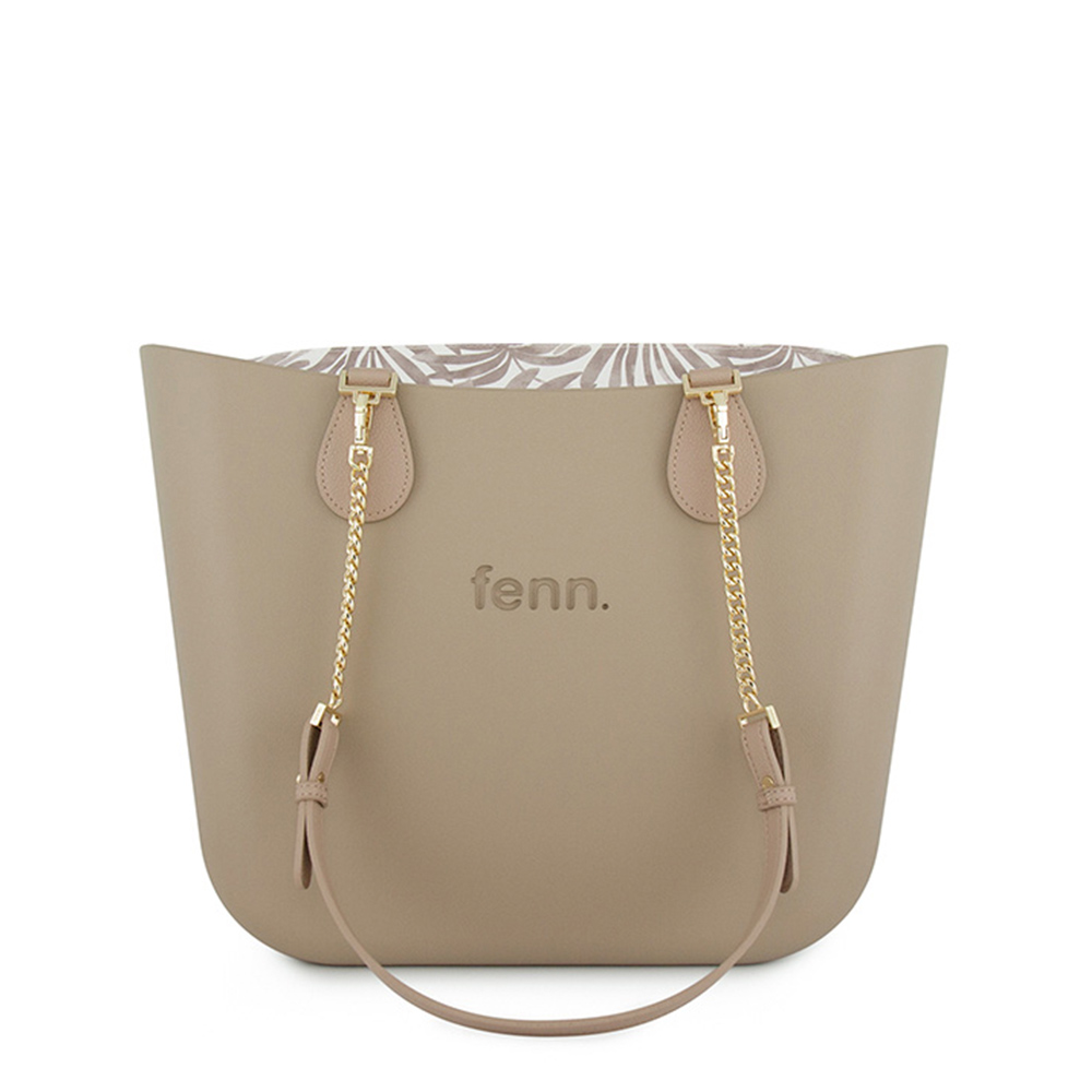Fenn Collection Purses Fenn Hand Bag 507 Original Collection – Stone – Pattern Inner – Gold ...