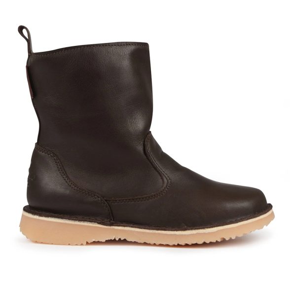 Freestyle Dalebrook 1844 Brown 100% Wool-Lined Ladies Premium Leather Ankle Boot | ChicShoetique